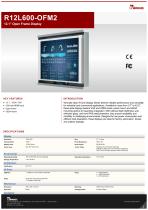 12.1” Open Frame Display R12L600-OFM2-1