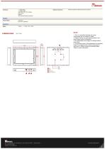 12.1” Open Frame High Brightness Display R12L600-OFM2HB-2