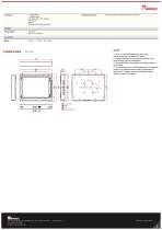 12.1” Open Frame High Brightness Display R12T600-OFL1HB-2