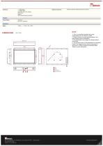12.1” Open Frame High Brightness Display W12L100-OFM9HB-2