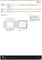 12.1" Panel Mount High Brightness Display R12L600-PMM2HB -2