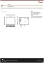 12.1" PoE Chassis Display R12L100PCM2POE-2