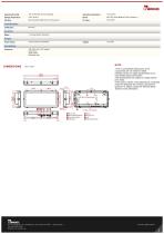 12.3” ARM A53 PP Series HMI Panel PC W12IM3S-PPB1-2