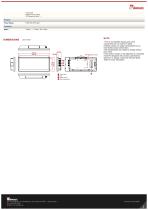 12.3" G-WIN GS Series Display W12L100-GSB1-2