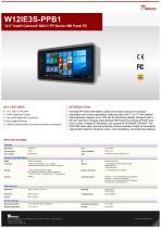 12.3" Intel® Celeron® N6211 PP Series HMI Panel PC W12IE3S-PPB1-1