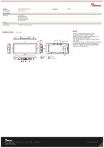 12.3” Intel® Pentium® N6415 Marine Dashboard Panel PC W12IE3S-MRB1FP-2