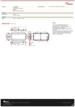 12.3" Multi-Touch Panel Mount Display W12L100-PPB1-2