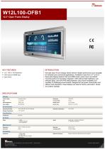 12.3” Open Frame Display W12L100-OFB1-1