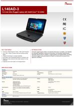 13.3-inch Ultra Rugged Laptop with Intel® Core™ i5-1235U L140AD-3-1