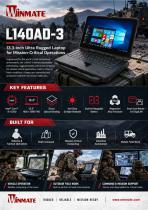 13.3-inch Ultra Rugged Laptop with Intel® Core™ i5-1235U L140AD-3
