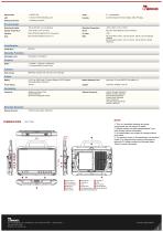 13.3” Intel® Core™ i5-­1135G7 Industrial Ultra Rugged Tablet M133TG-2