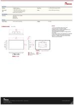 14" ARM A53 E Series HMI Panel PC W14IM3S-EHA1-2