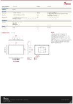14" E Series HMI Panel PC with Intel® Processor N150 W14IAN3S-EHA1-2