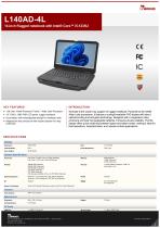 14-inch Rugged notebook with Intel® Core™ i5-1235U L140AD-4L-1