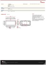 14.9" Multi-Touch Panel Mount Display W15L100-PPB2-2