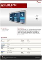 14.9” Open Frame Display W15L100-OFB2-1