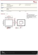 15" ARM A53 E Series HMI Panel PC R15IM3S-EHC3-2