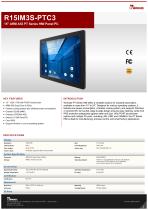 15" ARM A53 PT Series HMI Panel PC-1