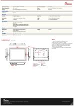 15" ARM A53 S Series HMI Panel PC R15IM3S-PCC3-POE-2