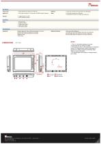 15" G-WIN IP67 Series Display R15L100-67C3(HB)-2