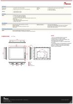 15" G-WIN VM Series Display R15L100-VMC3-P(HB)-2