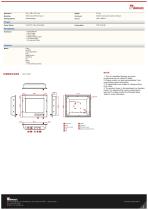 15" High Brightness Marine Display R15L100-MRC3HB-2