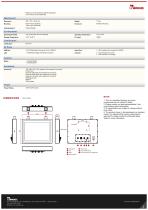 15" Intel Atom® x6413E IP69K Stainless PCAP Chassis Panel PC R15IE3S-SPC369-2