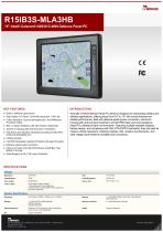 15" Intel® Celeron® N2930 G-WIN Defence Panel PC R15IB3S-MLA3HB