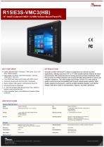 15" Intel® Celeron® N6211 G-WIN Vehicle Mount Panel PC R15IE3S-VMC3(HB)