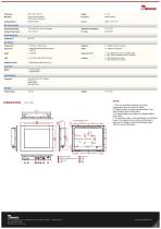 15" Intel® Core™ i5-1135G7 Front IP65 Panel PC R15IT3S-IPC3-2