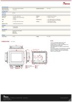 15" Intel® Core™ i5-1235U Panel Mount Panel PC R15IAD3S-PMC3-2