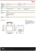 15" Intel® Core™ i5 IP65 Stainless Resistive Chassis Panel PC R15IT3S-65C3-2