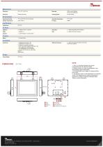 15" Intel® Core™ i5 IP69K Stainless P Series Panel PC R15IT3S-SPC369-P1-2