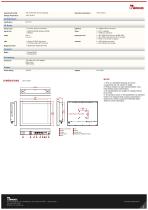 15” Intel® Core™ i5 (Tiger Lake) Chassis Wide Temperature Panel PC R15IT7T-CHA3WT-2