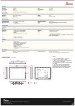 15" Intel® Core™ Ultra 5 Processor 125U G-WIN Vehicle Mount Panel PC R15IMT3S-VMC3-P(HB)-2