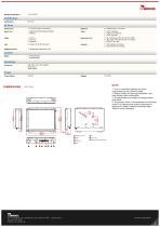 15" Intel® Pentium® N4200 Open Frame Panel PC R15IP7T-OFC3-2