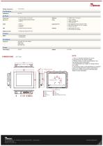 15" Intel® Pentium® N4200 Panel Mount Panel PC R15IP7T-PMC3-2