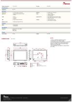 15" Intel® Pentium® N4200 PO Series HMI Panel PC R15IP7T-POC3-2