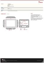 15" Multi-Touch Chassis Display R15L100-PTC3-2