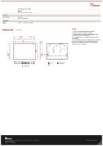 15" Multi-Touch Chassis Display R15L600-PCC3(HB)-2
