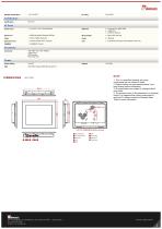 15" NXP i.MX6 Front IP65 Panel PC R15FA3S-IPC3-2