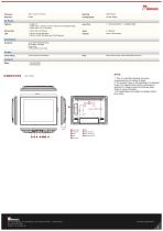 15" NXP i.MX6 HMI Panel PC R15FA3S-PTC3-2