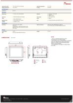 15" NXP i.MX6 S Series HMI Panel PC R15FA3S-PCC3-POE-2