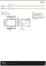 15” Open Frame Display R15L100-OFA1-2