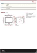 15” Open Frame Display R15L100-OFA3-2
