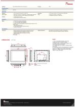 15" PCAP Touch Chassis Display R15L100-67C3POD-2