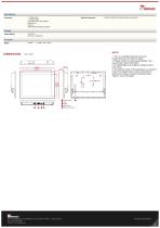 15" PCAP Touch Chassis Display R15L600-PCC3OD-2
