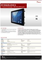 15" Qualcomm Snapdragon™ 660 E Series HMI Panel PC R15IQ3S-EHC3-1