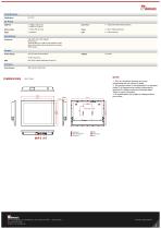 15" Qualcomm Snapdragon™ 660 S Series HMI Panel PC R15IQ3S-PCC3-POE-2