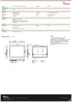 15" Qualcomm Snapdragon™ 660 S Series HMI Panel PC R15IQ3S-PCC3AC-POE-2
